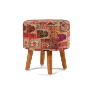 Printed Ottoman Upholster Foam Pouffes